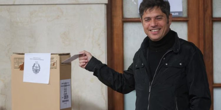 KICILLOF VOTÓ Y DIJO QUE ES UNA ELECCIÓN MUY IMPORTANTE