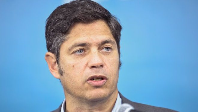 AXEL KICILLOF CUESTIONÓ A JAVIER MILEI POR EL ACTO EN MORENO
