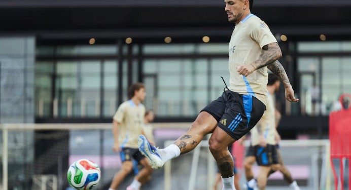 ARGENTINA SE ENTRENÓ POR ÚLTIMA VEZ ANTES DE ENFRENTAR A PUERTO RICO