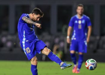 CON DOS ASISTENCIAS DE LIONEL MESSI, ARGENTINA GOLEÓ 6-0 A PUERTO RICO