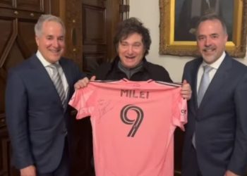 MILEI SE MUESTRA OPTIMISTA Y YA PIENSA EN EL LUNES 27