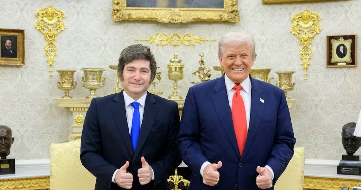 LA ADVERTENCIA DE TRUMP SOBRE LA VIGENCIA DE SU RESPALDO AL GOBIERNO CONVULSIONÓ LA GIRA DE MILEI POR EEUU