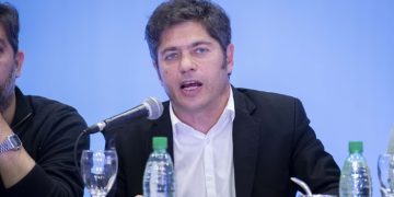 AXEL KICILLOF CUESTIONÓ EL ACTO DE JAVIER MILEI