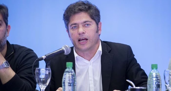 AXEL KICILLOF CUESTIONÓ EL ACTO DE JAVIER MILEI