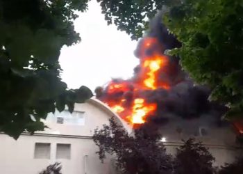 INCENDIO EN EL HIPER DE LA COOPERATIVA OBRERA