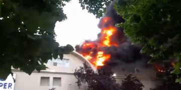 INCENDIO EN EL HIPER DE LA COOPERATIVA OBRERA