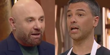LA PELEA DEL CHINO LEUNIS CON GERMÁN MARTITEGUI EN MASTERCHEF CELEBRITY