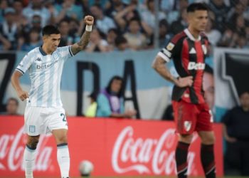 RACING DERROTÓ 3 A 2 A RIVER Y LO ELIMINÓ EN LOS OCTAVOS DEL TORNEO CLAUSURA