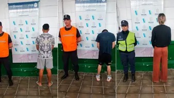 CINCO PERSONAS FUERON DETENIDAS LUEGO DE ALLANAMIENTOS POR EL ROBO DE MOTOS EN EL CENTRO DE BAHÍA BLANCA