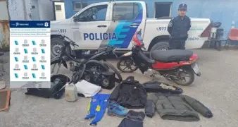 DETIENEN A LOS RESPONSABLES DE DOS ROBOS Y UN INCENDIO EN MONTE HERMOSO