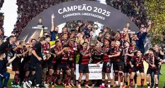 FLAMENGO LE GANÓ A PALEMIRAS Y SE CONSAGRÓ CAMPEÓN DE LA COPA LIBERTADORES