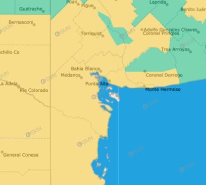BAHÍA BLANCA Y GRAN PARTE DE LA ZONA SE ENCUENTRAN EN ALERTA AMARILLO HASAT LA MAÑANA DEL LUNES