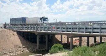HABILITARON EL TRÁNSITO EN EL PUENTE DE LA RUTA NACIONAL 3