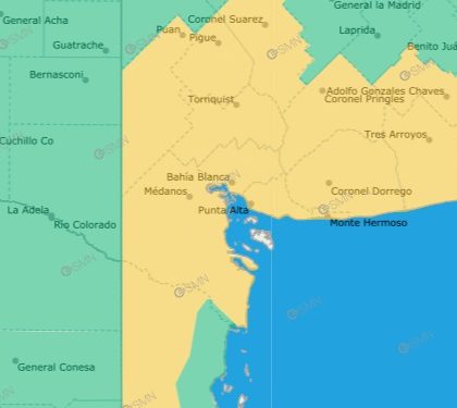 EMITIERON UN ALERTA AMARILLO PARA BAHÍA BLANCA Y LA ZONA