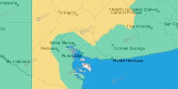 ALERTA POR TORMENTAS PARA LA NOCHE EN GRAN PARTE DEL SUDOESTE BONAERENSE