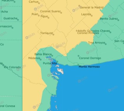 ALERTA POR TORMENTAS PARA LA NOCHE EN GRAN PARTE DEL SUDOESTE BONAERENSE