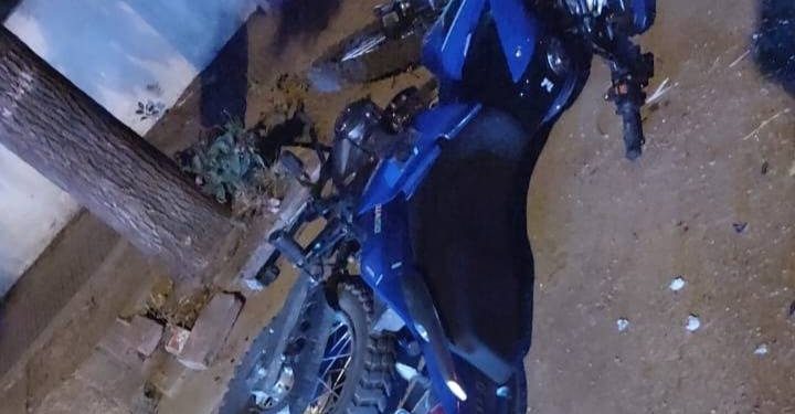 UN CHOQUE EN VILLA SOLDATI TERMINÓ CON UN MOTOCICLISTA INTERNADO
