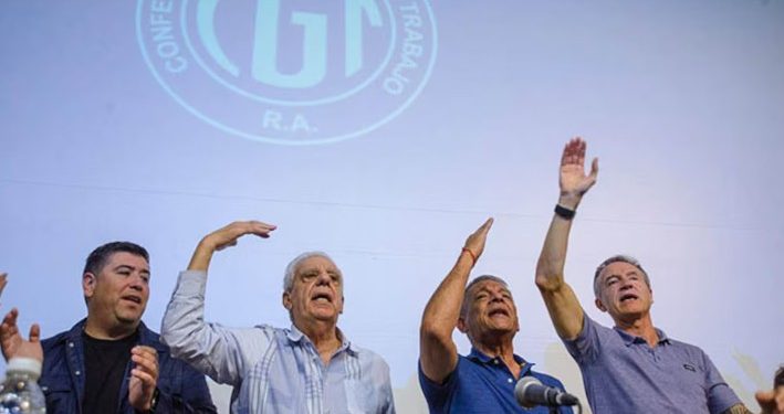 LA CGT BUSCA UNA DEMOSTRACIÓN DE FUERZA EN LA PLAZA DE MAYO PARA RECHAZAR LA REFORMA LABORAL DE MILEI