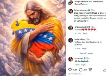 CATHERINE FULOP CELEBRÓ LA CAPTURA DE MADURO: «ES UN MUY BUEN PASO HACIA LA LIBERTAD»
