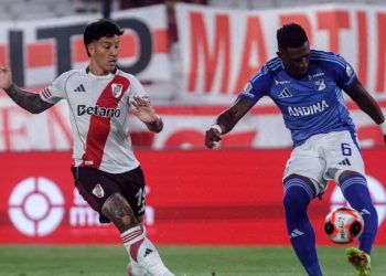 RIVER PLATE LE GANÓ 1-0 A MILLONARIOS DE COLOMBIA EN EL PRIMER AMISTOSO DE LA TEMPORADA
