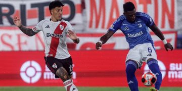 RIVER PLATE LE GANÓ 1-0 A MILLONARIOS DE COLOMBIA EN EL PRIMER AMISTOSO DE LA TEMPORADA
