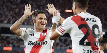 CON DOS GOLES DE JUANFER QUINTERO, RIVER PLATE VENCIÓ 2 A 0 A GIMNASIA EN EL MONUMENTAL POR EL TORNEO APERTURA