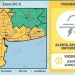 EL SMN RENOVÓ EL ALERTA AMARILLO POR TORMENTAS EN BAHÍA Y LA ZONA