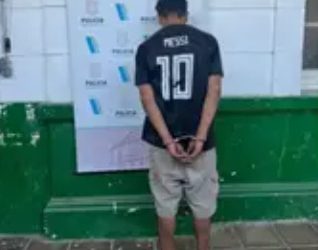 LO DETUVIERON LUEGO DE SER FILMADO MIENTRAS ROBABA