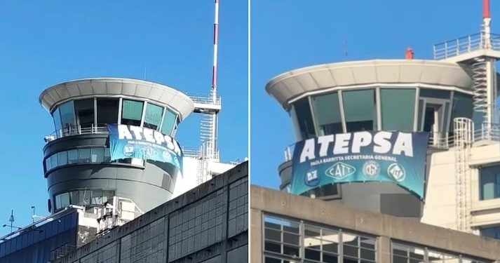 HOY COMIENZAN LOS PAROS DE CONTROLADORES AÉREOS EN TODO EL PAÍS