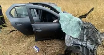 CHOQUE FRONTAL EN PRINGLES EN EL MEDIODÍA DEL SABADO