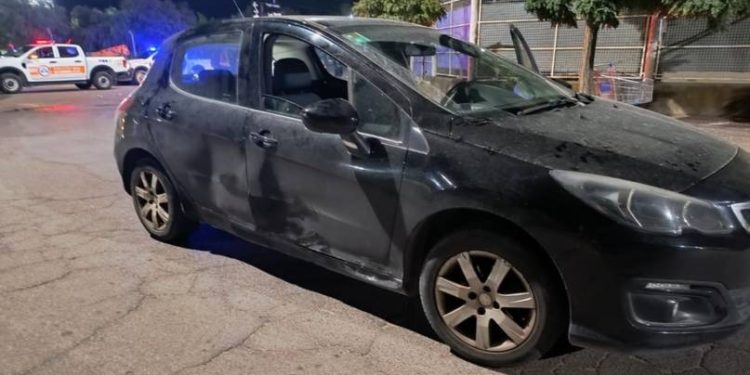 UNA MOTO Y UN AUTO CHOCARON EN PALOS VERDES, UNA PERSONA RESULTO HERIDA