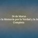EL GOBIERNO PREPARA UN NUEVO MENSAJE PARA EL 24 DE MARZO EN EL QUE VA A INSISTIR CON LA IDEA DE «MEMORIA COMPLETA»
