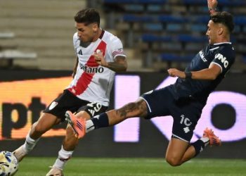 MIENTRAS ESPERA LA LLEGADA DE COUDET, RIVER PLATE IGUALÓ 1-1 ANTE INDEPENDIENTE RIVADAVIA DE MENDOZA