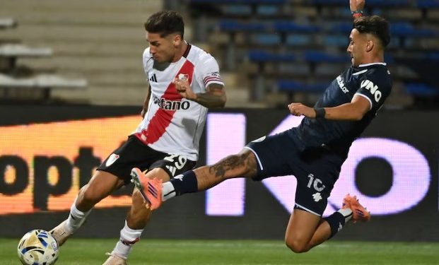 MIENTRAS ESPERA LA LLEGADA DE COUDET, RIVER PLATE IGUALÓ 1-1 ANTE INDEPENDIENTE RIVADAVIA DE MENDOZA