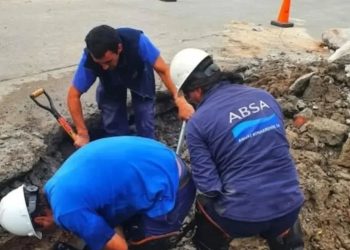 POR TRABAJOS DE ABSA VARIOS PUNTOS DE BAHÍA BLANCA ESTARÁN SIN AGUA EL MARTES