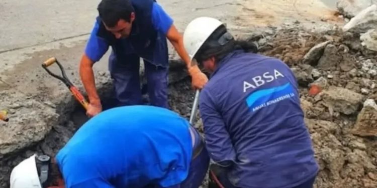 POR TRABAJOS DE ABSA VARIOS PUNTOS DE BAHÍA BLANCA ESTARÁN SIN AGUA EL MARTES
