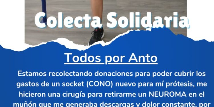 TRAGEDIA EN BAHIENSE DEL NORTE: ANTONELLA NECESITA COLABORACIÓN PARA PODER TENER SU NUEVA PRÓTESIS