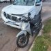 UN MOTOCICLISTA RESULTÓ CON FRACTURAS LUEGO DE UN CHOQUE EN VILLA ITALIA