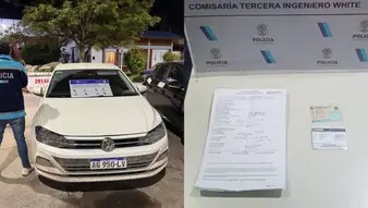 UN HOMBRE FUE DETENIDO EN WHITE POR MANEJAR UN AUTO MELLIZO