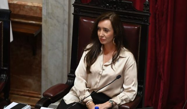 VICTORIA VILLARRUEL ASEGURÓ QUE NO PUEDE IMPEDIR EL AUMENTO A LOS SENADORES