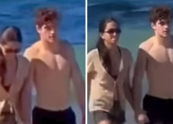 FRANCO COLAPINTO Y MAIA REFICCO, ENAMORADOS EN LAS PLAYAS DE MIAMI