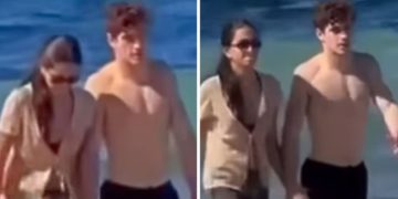 FRANCO COLAPINTO Y MAIA REFICCO, ENAMORADOS EN LAS PLAYAS DE MIAMI