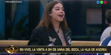 EL IMPORTANTE INGRESO DE ANNA, LA HIJA DE ANDREA DEL BOCA, A GRAN HERMANO