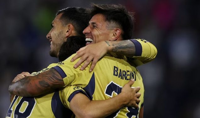 BOCA JUNIORS VENCIÓ 2-1 A UNIVERSIDAD CATÓLICA EN CHILE EN SU ESTRENO POR EL GRUPO D DE LA COPA LIBERTADORES