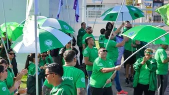 EMPLEADOS DE COMERCIO SALIÓ AL CRUCE DEL PRESIDENTE DEL CONCEJO DELIBERANTE ROSALEÑO