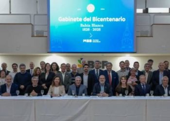 SE CONFIRMÓ EL GABINETE DEL BICENTENARIO PARA PROYECTAR LA BAHIA BLANCA DEL FUTURO