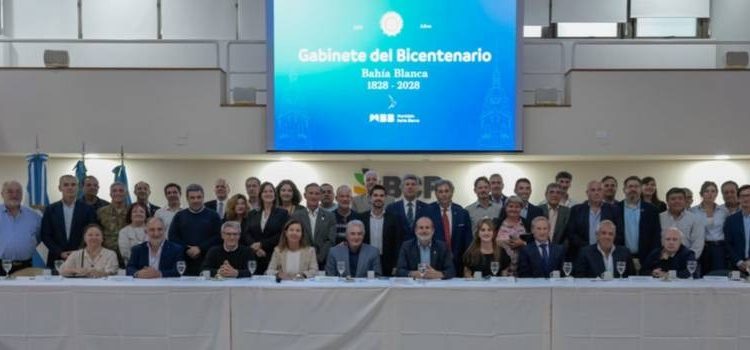 SE CONFIRMÓ EL GABINETE DEL BICENTENARIO PARA PROYECTAR LA BAHIA BLANCA DEL FUTURO