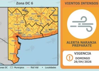 DEBIDO AL ALERTA NARANJA SE SUSPENDEN LAS ACTIVIDADES AL AIRE LIBRE Y EN ESPACIOS CERRADOS