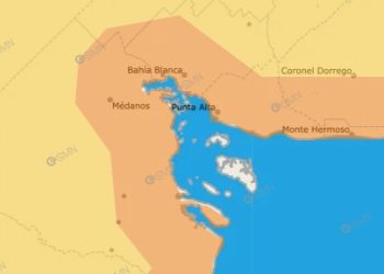 SE EXTIENDE EL ALERTA NARANJA POR FUERTES VIENTOS EN BAHÍA BLANCA Y LA COSTA BONAERENSE