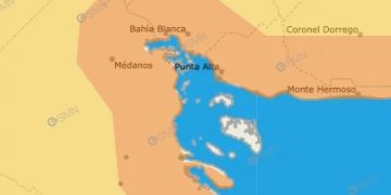 SE EXTIENDE EL ALERTA NARANJA POR FUERTES VIENTOS EN BAHÍA BLANCA Y LA COSTA BONAERENSE